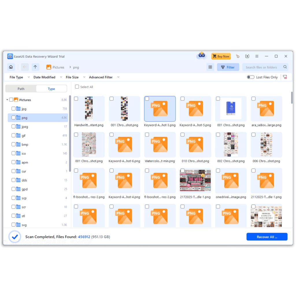 EaseUS Data Recovery Wizard Pro